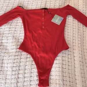 Red Bodysuit